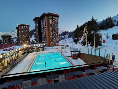 Piscine du Corbier, Piscine à Albiez-le-Jeune