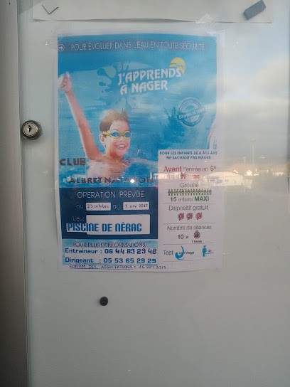 Club Albret Natation, Club de Natation à Nérac